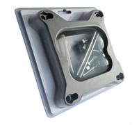 Adaptateur Carburateur 3/4 Ouvert en pour aluminium pour Holley | Alliage d' pour aluminium pour robuste, longue durée de vie, pour holley SPC