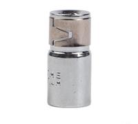 Adaptateur carré 6,35 mm vers tige hexagonale pour convertisseur de douille à impact pour perceuse électrique et clé 25 mm de long
