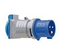 Adaptateur CEE 230V/16A Caravane IP44 Bleu