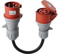 Adaptateur CEE, 32A à 16A, 400V, protection IP44, CEE 32A à 16A