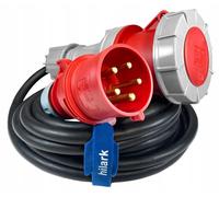 Adaptateur CEE IP67 32 A, 5 pôles vers 63 A, 5 pôles, 2 m