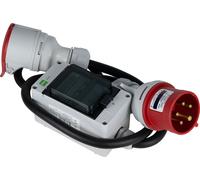 Adaptateur CEE pour courant fort, 10 m, avec inverseur de phase 241210/S