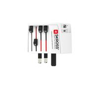 Adaptateur Chargeur de Voyage Modèle MUV USB-A/USB-C PD 27W 2 Pôles Blanc
