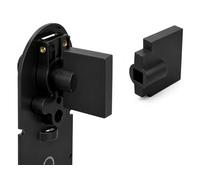 Adaptateur compatible avec Yale Smart Lock Linus L2 pour portes avec bouton interne/raccord en ABS haute résistance pour serrure intelligente, installation rapide et professionnelle