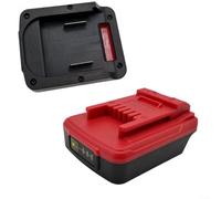 Adaptateur convertisseur de batterie pour batteries Li-Ion BL1830 BL1840 vers outils Power X-Change 18 V, plaque de protection, noir uniquement pour équipement d'alimentation sans fil UK