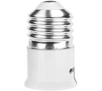 Adaptateur convertisseur de douille E27 vers B22 à baïonnette vers vis convertisseur de base de lampe adaptateur pour lampes à incandescence CFL ampoules blanches design pratique et durable