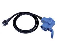 Adaptateur coudé CEE vers fiche Schuko