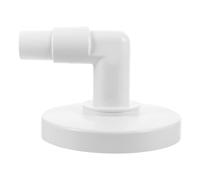 Adaptateur Coudé pour Plaque D'écumeur à Vide Piscine en Plastique Blanc | Surface D’eau Propre, Usage Piscine et Milieux Aquatiques Variés, Outil de Nettoyage Solide