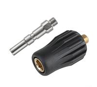 Adaptateur coupleur rapide en laiton pour nettoyeur haute pression, raccord de tuyau fileté G1/4 avec joints mâles et femelles, connecteur étanche pour lance à mousse et nettoyage