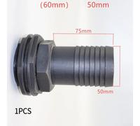 Adaptateur Cuve pour ibc Robinet Sortie Réservoir Filetage S60(2inch-50mm) | Alliage résistant, anti-, anti-acide, longue durée, usage extérieur intensif