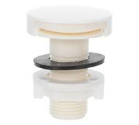 Adaptateur D’urinoir en Plastique Blanc 1/2 Pouce pour Plomberie | Connexion D’entrée, Usage en Sanitaires Publics et Restaurants, Installation Simple, Nettoyage Facile, Anti-éclaboussures