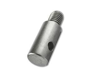 ADAPTATEUR D'AGITATEUR M14 FOREUSE DE SOL, TARIÈRE | compatible avec perceuses de Bosch, Makita, Einhell, pour clôtures, poteaux et arbres, 6 x 2x2 cm, 100 g, sans rouille