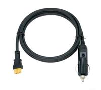 Adaptateur d'alimentation de voiture vers câble de charge femelle xt60 1,5 m pour station d'alimentation portable connexion panneau solaire