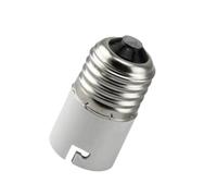 Adaptateur d'ampoule à filetage E27 baïonnette B22 ou baïonnette B22