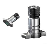 Adaptateur d'arbre carré à dégagement rapide pour clés électriques compatible avec les embouts hexagonaux courants (A)