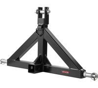 Adaptateur d'attelage rapide pour attelage de remorque 3 points 2 pouces, capacité 3000 lb