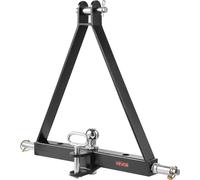 Adaptateur d'attelage rapide pour attelage de remorque 3 points 2 pouces, capacité 6000 lb