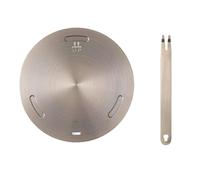 Adaptateur De À Induction - Feuille Thermoconductrice en Acier Inoxydable, Convertisseur De Cuisinière À Induction, De Cuisinière À Gaz | De Cuisson De Cocotte Et De Marmite en V