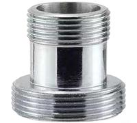 Adaptateur de bec de robinet en cuivre de 16 mm à 22 mm, kit convertisseur de filetage pour aérateur d'évier de salle de bain avec filetage précis et design anti-fuite pour une installation facile