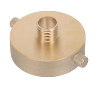 Adaptateur de Borne D'incendie vers Tuyau D'arrosage 2-1/2 | Femelle 3/4 Ght, Raccord Métallique Fileté, Anneau D'étanchéité Intégré, Installation Simple