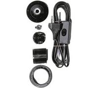 Adaptateur de bouteille e27 câble 1,8m noir - rayher Noir G