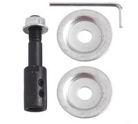 Adaptateur de broche en métal pour conversion de meule de perceuse (10 mm) | Construction en métal durable, contrôle de qualité strict, facteur de sécurité élevé, empêche les blessures à la main lors de