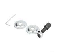 Adaptateur de broche en métal pour conversion de meule de perceuse (6 mm) | Construction en métal durable, contrôle de qualité strict, facteur de sécurité élevé, empêche les blessures à la main lors de