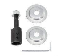 Adaptateur de broche pour convertir une perceuse électrique en meule avec support d'arbre de 5 mm à 16 mm pour les tâches de polissage du bois à domicile (16 mm)