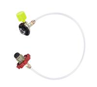 Adaptateur de Cartouche d ' air Ergonomique Installation sans Fuite Compatibilité généralisée du Cadre de Cuisson en Plein air Adaptateur de Recharge de gaz Portable en Plein air