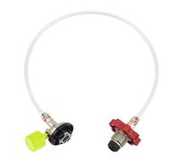 Adaptateur de cartouche de gaz multi-compatible pour cuisinières de camping, conception anti-fuite avec lien, accessoires de cuisine en plein air, adaptateur de source de liaison rapide pour le