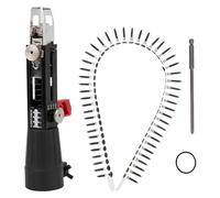 Adaptateur de chaîne de forage à vis pour perceuse électrique, gamme de mandrin 41mm-46mm Fixation de pistolet à vis rotatif pour boiseries pour plafond en bois de cloison sèche, assemblage de pistole