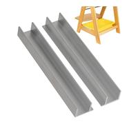 Adaptateur de chaise haute, 1 paire, compatible avec roba Sit Up et IKEA Trofast, support de boîte d'entretoise en aluminium, support pour entretoise inférieure