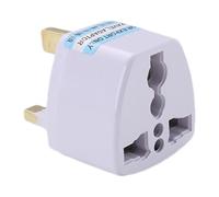 Adaptateur de charge - Adaptateur de prise de voyage | Bouchon de convertisseur d'alimentation UK Scratch pour les Britanniques, Hong, Singapour pour le camping, les voyages, les hôtels, les cafés et