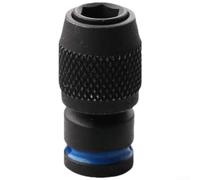 Adaptateur de ouille hexagonale à dégagement rapide de 6,35 mm pour visseuses à percussion, prend en charge plusieurs tailles d'entrée d'entraînement carré (C)