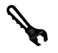 Adaptateur de e montage e montage de tuyau e raccord en aluminium e raccordement de tuyau avec poignée fixe, clé réglable pour l'extrémité du raccord de tuyau