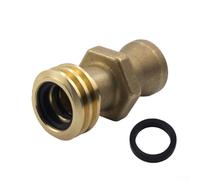 Adaptateur de connecteur de réservoir de propane RE7141M en laiton pour chariot élévateur à connexion rapide pour 9,1 kg, 15,2 kg, 19,7 kg pour cylindres GPL vanne à gaz industrielle (B)