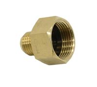 Adaptateur de connecteur femelle M22 vers mâle M14 en laiton, 1 pièce