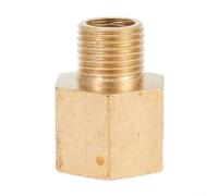 Adaptateur de conversion de filetage en laiton 1/8" pour BSPT mâle vers 1/4" NPT femelle pour usage industriel