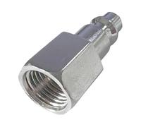 Adaptateur de couplage de raccord de tuyau de conduite d ' air à coupleur rapide de 1/4 pouces, connecteur de compresseur d ' air de remplacement, adaptateur de couplage de tuyau de ligne de raccord