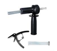 Adaptateur de détartreur d'aiguille à tige SDS, fixation robuste pour marteau électrique pour perçage du béton, dérouille les surfaces de maçonnerie