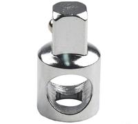 Adaptateur de douille 3/8 à 1/2 en acier au chrome vanadium manchon à cliquet pour barre coulissante Outil d'extension pour réparation automobile et raccord de tuyau mécanique