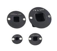 Adaptateur de douille à profil bas | Adaptateur de douille, accessoire d'extension pour outils à cliquet d'actionnement de 4 pièces pour espaces réduits et rous pour