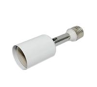 Adaptateur de douille de lampe E27 rotatif 150 W, conception résistante à la, réglage horizontal vertical, positionnement des tensions globales, prise en de l ' extension d ' ampoule