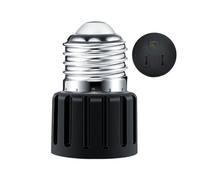 Adaptateur de douille de lampe, raccord rapide, convertisseur de lampe, adaptateur de douille vers fiche - Pour garage, terrasse, caméra, chambre à coucher, chambre d'enfant, cuisine, salle de bain