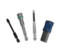 Adaptateur de douille de pilote de 6,35 mm pour perceuse - Acier chrome moly évalué, tige antidérapante absorbant les chocs, à boule de haute tension, rallonge industrielle