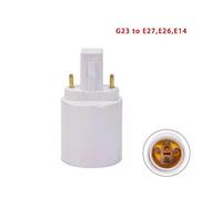 Adaptateur de douille ignifuge pour ampoule LED halogène CFL G23 vers E27 E26, rallonge de prise à vis