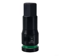 Adaptateur de douille industriel pour outils d'entraînement de 3/4" couvrant les tailles hexagonales standard H10 H12 H14 H16 H18 H22 H24 H27 H30 H32 H36 (32 mm)