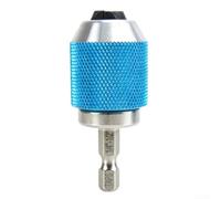 Adaptateur de Douille pour Extraction de Tarauds, Mandrin Réglable 2-6mm et | 8-12mm, Queue Hexagonale 1/4 Pouce pour en Acier Allié Trempé pour Perceuse Électrique et Visseuse, Outil de Filetage