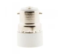 Zenitech Adaptateur de douille B22 vers E14 – fiche mâle vers fiche femelle