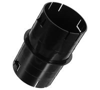 Adaptateur de Drainage de Cour 4 Pouces en Plastique Noir | Raccord de Compression, Connexion Rapide sans Colle ni Soudure, pour Gouttière et Gestion des Eaux Pluviales